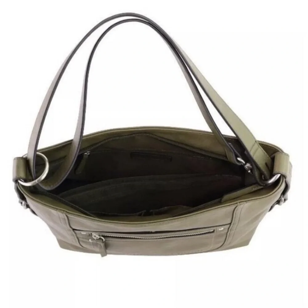 NEW! INC Riverton Medium Hobo Shoulder Bag in Moss/Olive Green